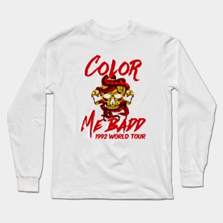 Color me Badd World Tour 1992 Long Sleeve T-Shirt